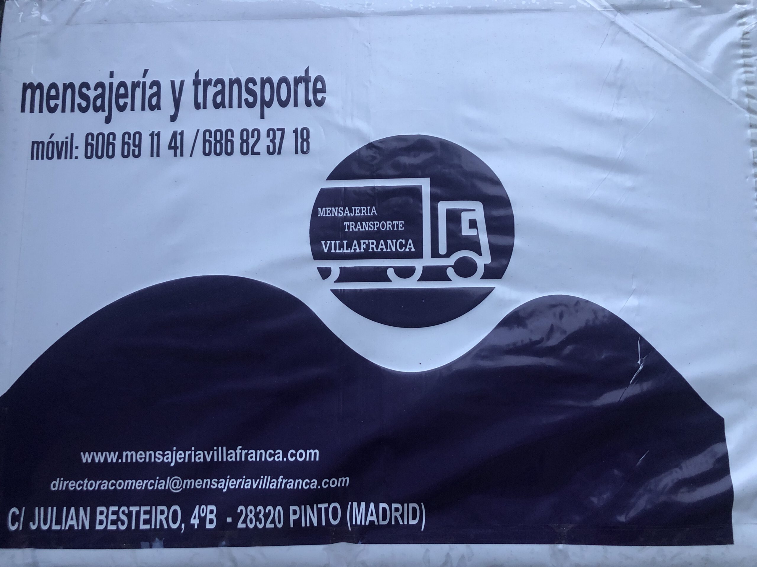 mensajeria villafranca